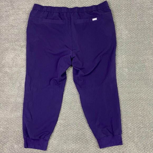 Figs Scrub Set Men's XXL Leon Top and 3XL/S Tansen Jogger Pants Purple - Picture 11 of 16